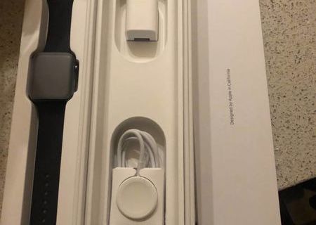 Apple Watch Series 3 (GPS), 42mm Space Gray Aluminum Case w/ GraySport Apple Watch Series 3 (GPS), 42mm Space Gray Aluminum Case w/ GraySport