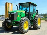 2014 JOHN DEERE 5115M TRACTOR SIDE MOWER REAR PTO/AUX 600HRS TIER 4 2014 JOHN DEERE 5115M TRACTOR SIDE MOWER REAR PTO/AUX 600HRS TIER 4