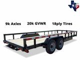 2019 Texas Pride 7x20 BP Lowboy Trailer 20K GVWR $136/mo* 2019 Texas Pride 7x20 BP Lowboy Trailer 20K GVWR $136/mo*