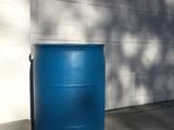 55 Gallon Rain Barrel Blue Plastic Drum Barrell 55 Gallon Rain Barrel Blue Plastic Drum Barrell
